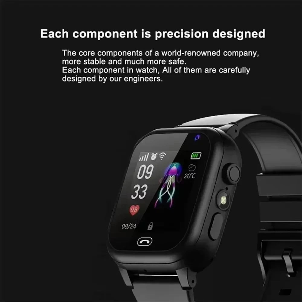 Xiaomi Kids 4G Smart Watch SOS GPS Location Video Call Sim Card Child SmartWatch Camera Waterproof Upgrade Watch For Boys Girls