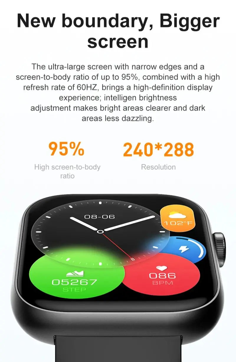 Multi Sports Modes Smartwatch For Android IOS