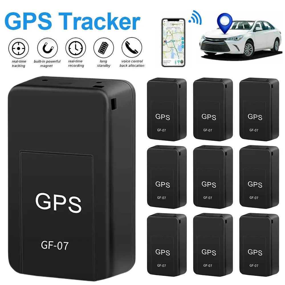 GF-07 GPS Tracker Mini Locator Car Real Time Tracking Vehicle Anti-Theft Pets Children Anti-lost SIM Message Positioner