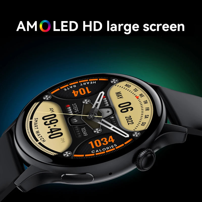 2024 AMOLED Smart Watch Ladies Screen Always Show Voice Calling For Xiaomi