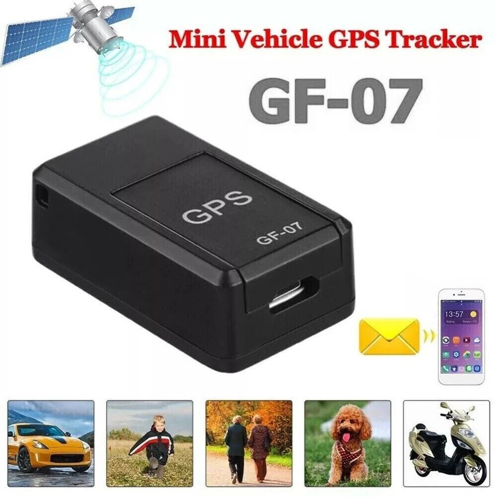 GF-07 GPS Tracker Mini Locator Car Real Time Tracking Vehicle Anti-Theft Pets Children Anti-lost SIM Message Positioner