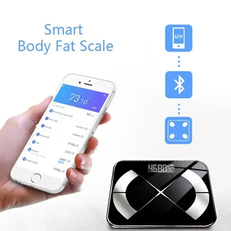 Electronic Scale Smart Bluetooth Weighing Human Charging