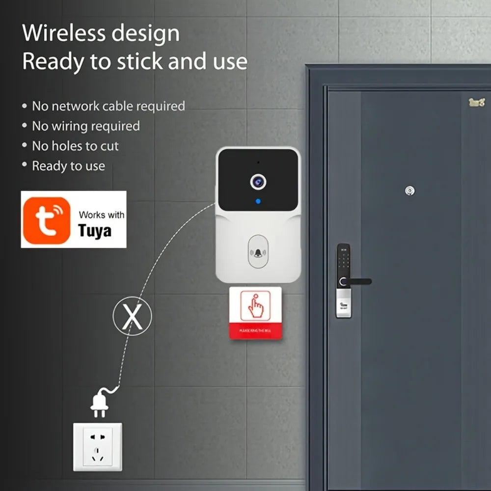 tuya Wireless smart video doorbell