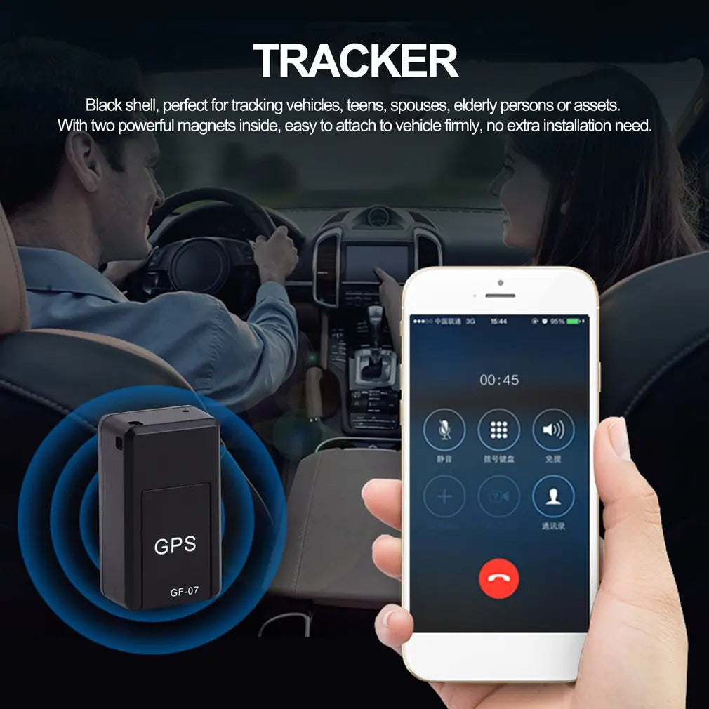 GPS Tracker GF07 Magnetic Mini Car Real Time Magnetic Trackers Real