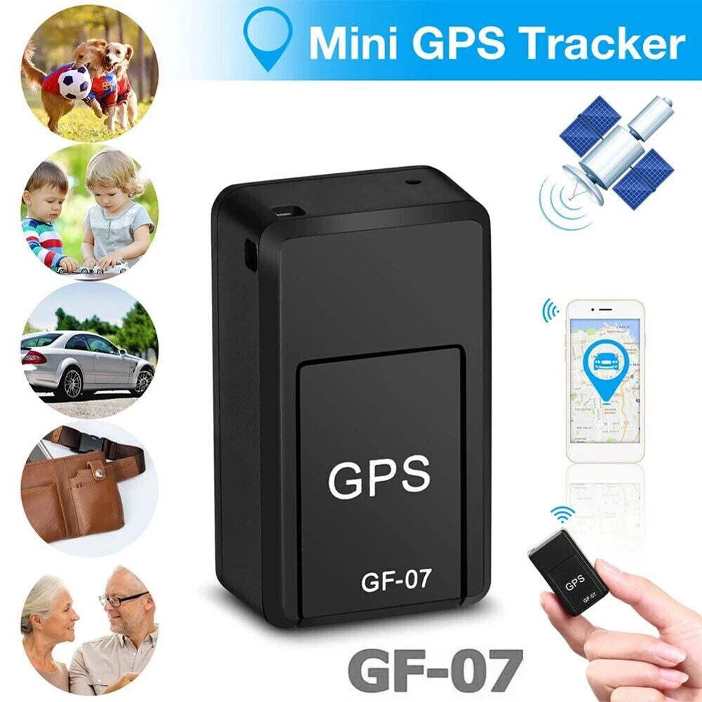 GF-07 GPS Tracker Mini Locator Car Real Time Tracking Vehicle Anti-Theft Pets Children Anti-lost SIM Message Positioner