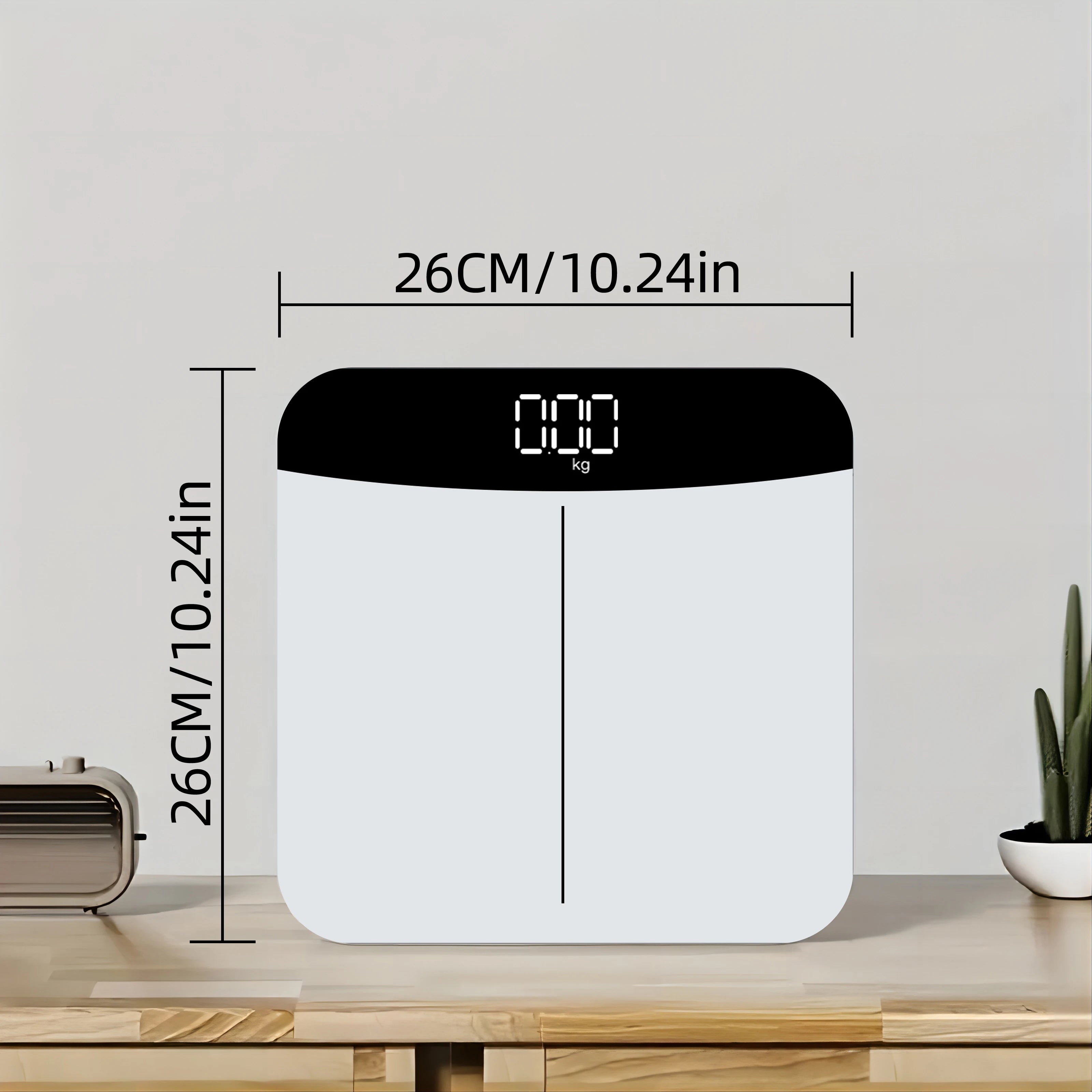 Digital bathroom scale, 396 LBS