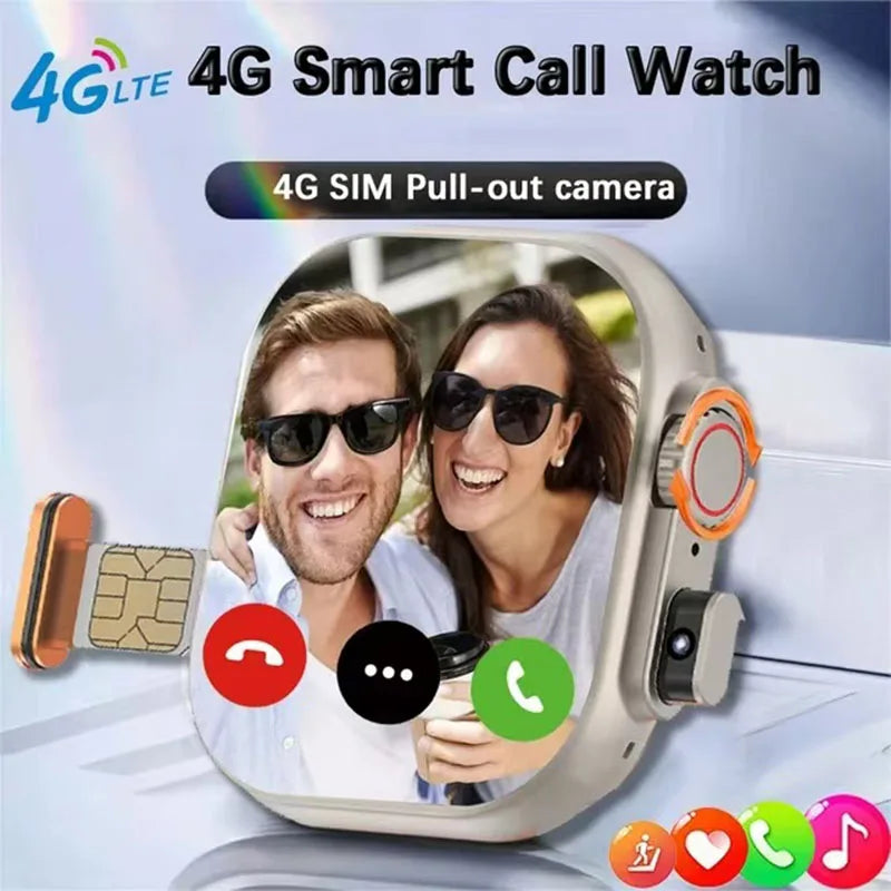 2024 Smartwatch Support SIM Card Cellular Network Sports Mode 4G T83pro Supports APP Bluetooth Connection Earphones Smartwatch