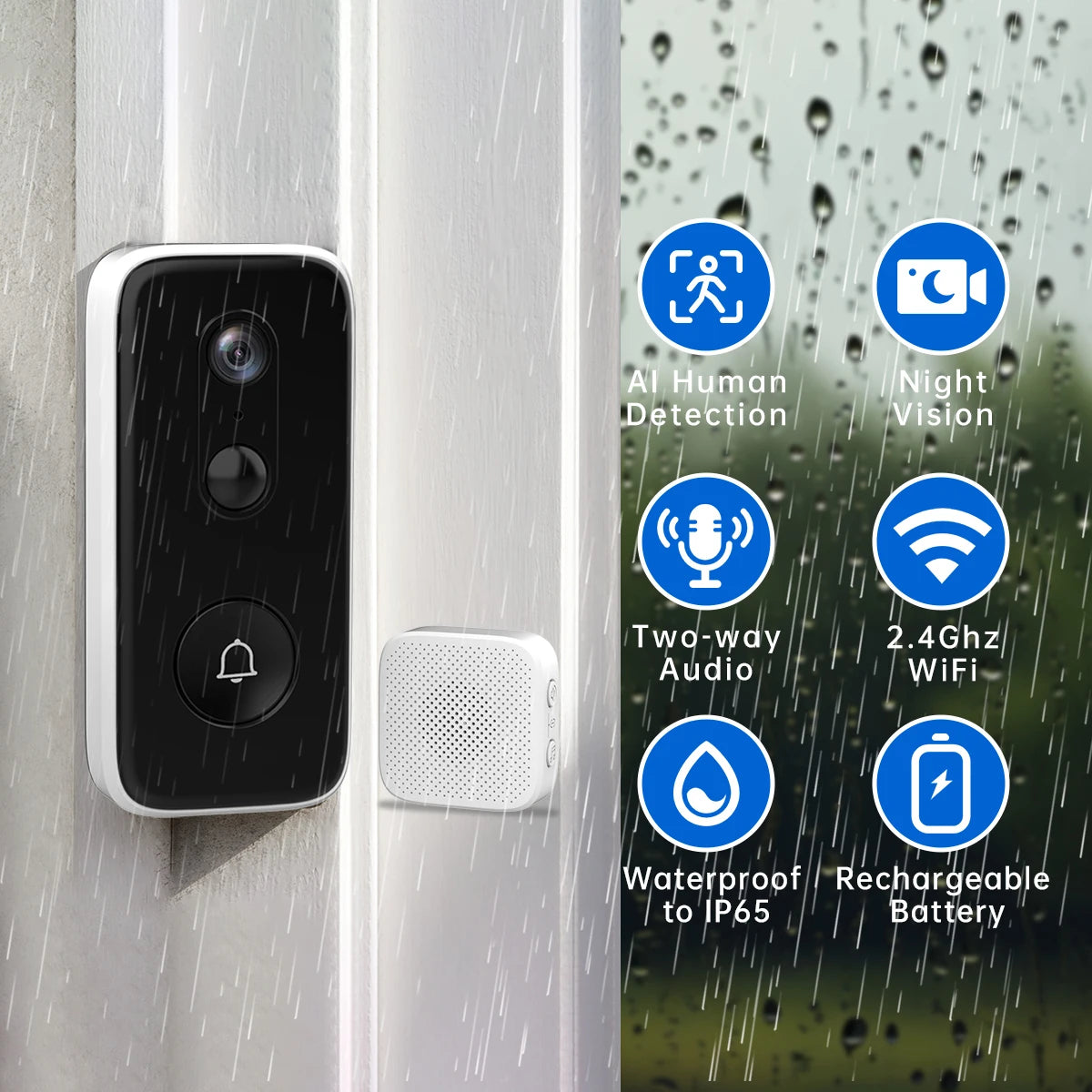 JOOAN Intelligent WiFi Doorbell With Camera