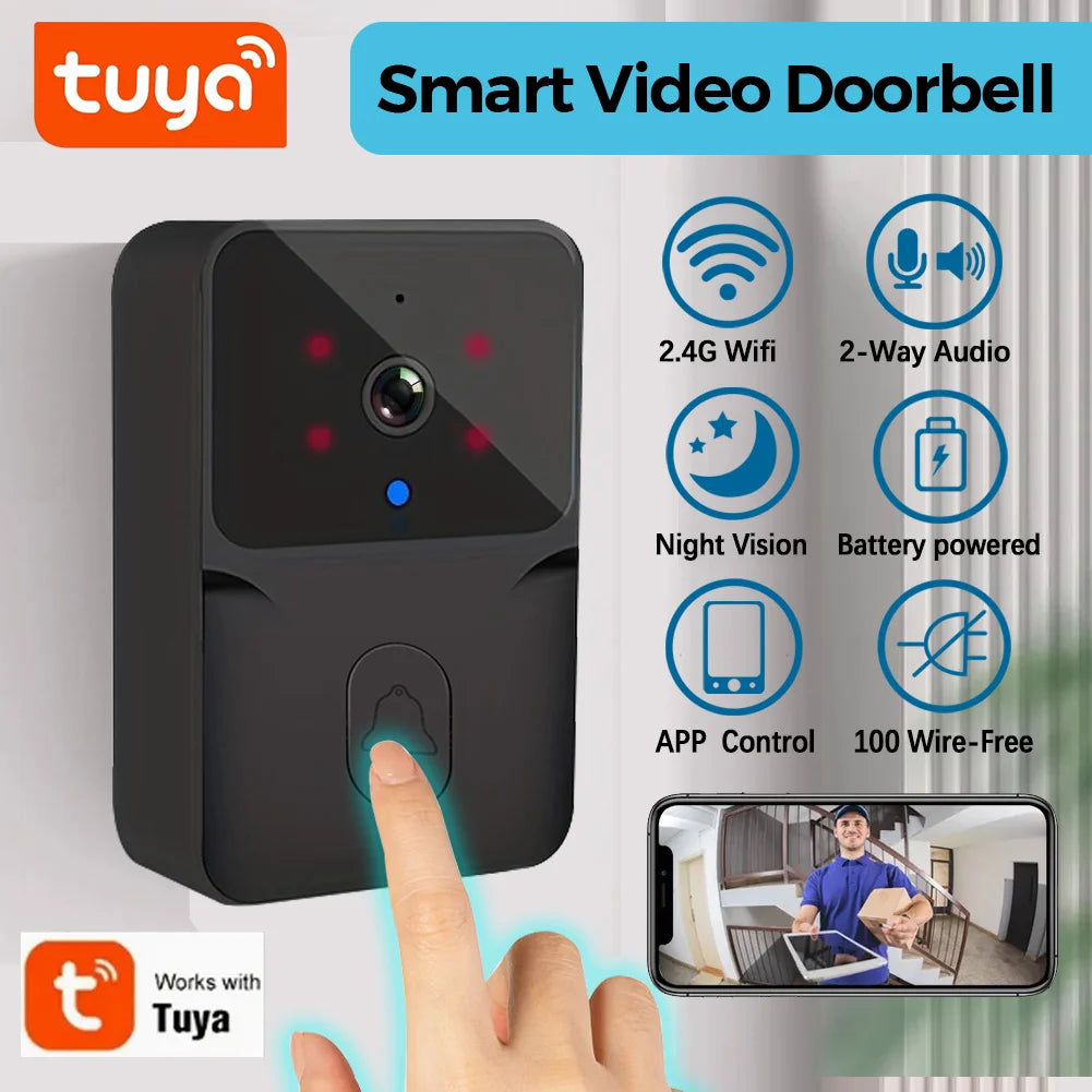 tuya Wireless smart video doorbell