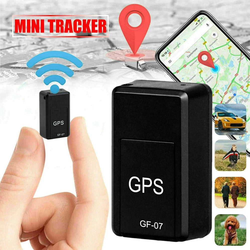 GF-07 GPS Tracker Mini Locator Car Real Time Tracking Vehicle Anti-Theft Pets Children Anti-lost SIM Message Positioner