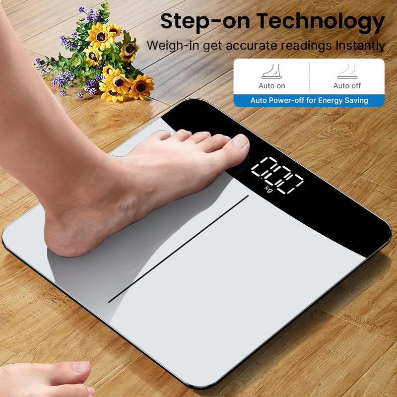 Digital bathroom scale, 396 LBS