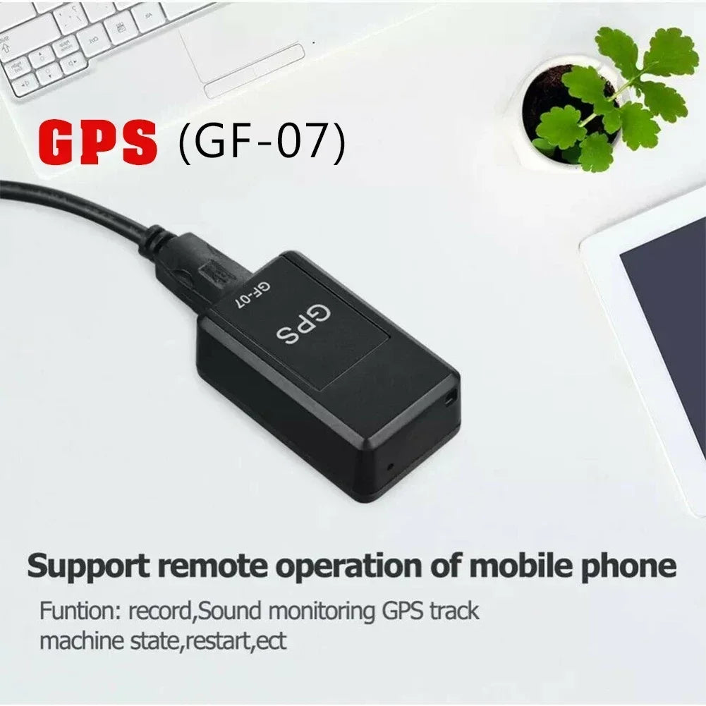 GF07 Magnetic Mini Car Tracker GPS Real Time Tracking Locator Device