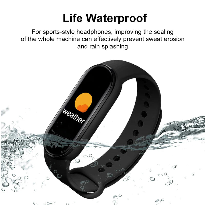 M6 Smart Watch  Fitness Smart Bracelet